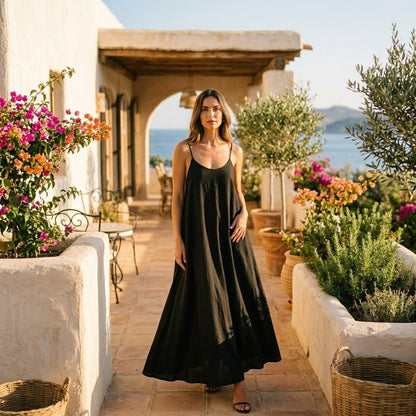 La Robe Câline — Dos Nu, Légère, Inoubliable